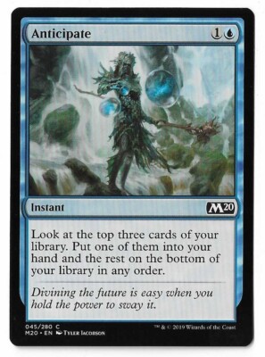 Magic the Gathering [183] Magic 2020 Single Card - 045/280 : Anticipate