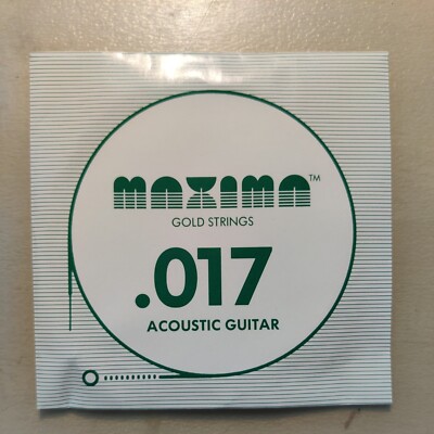 Maxima Saiten/Strings .017 Gold Strings Acoustic Guitar - neu & ovp made in Ger
