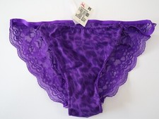 1 NEW Victoria's Secret VTG 2011 PINK Low Rise Lace String Bikini Panty MEDIUM