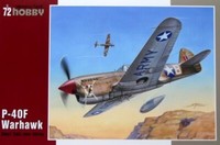MW22 Special Hobby SH72155 P-40F Warhawk MERLIN-POWERED Flugzeug 1/72