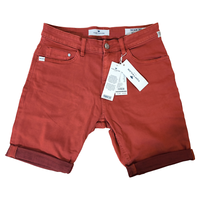 Tom Tailor Jeansshorts Bermudas Herren Kurze Hose Gr 30 Ziegelrot Neu