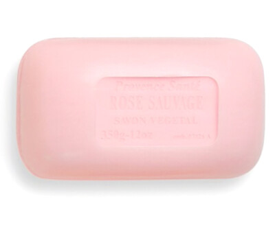 PROVENCE SANTE French WILD ROSE Shea Butter Hand/Bath Bar Soap XL 12oz New