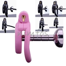 Small Sissy Negative Chastity Cage Male Lock with 4 Ring Anti-Cheating Device