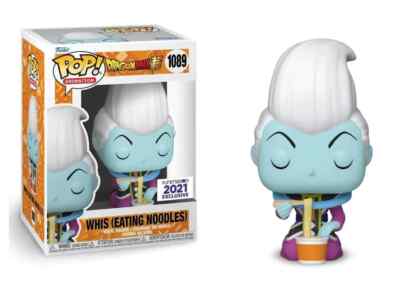 Funko Pop! Dragon Ball Z – Whis Eating Noodles – Figurine Vinyle 1089 – Avec Protection – Collection
