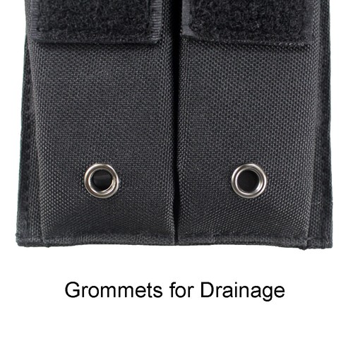 US Stock Tactical MOLLE Handgun Double Magazine Pouch Holder Holster Tool Pouch - Picture 7 of 15
