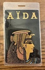 AIDA Broadway Music by Elton John - Authentic Laminated Backstage Pass