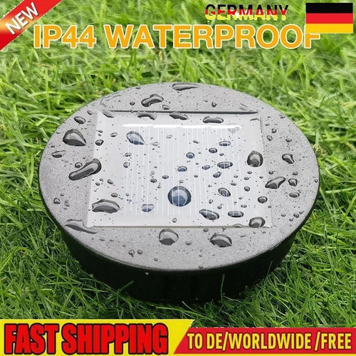 Neu 4er Satz Solarleuchten Ersatz Top mit LED Leuchtmitteln Solarpanel Latern - Bild 8 von 21