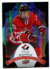 2016-17 UD Team Canada Program of Excellence Michael McLeod Card #POE-32