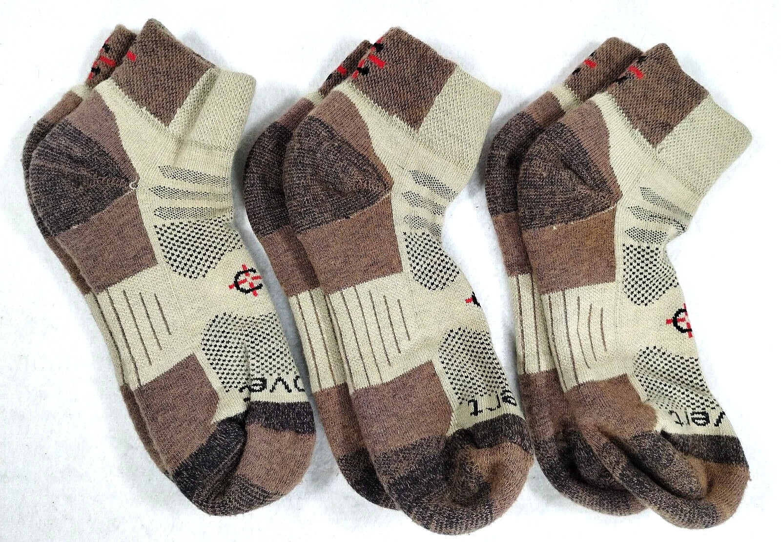 Covert Threads Outdoor Cross Trainer Socks Medium Sand 3 Pairs
Opens in a new window or tab