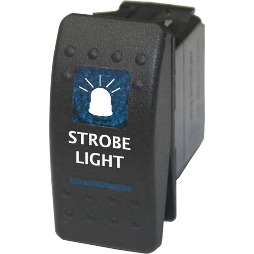 STROBE LIGHT 524B Rocker Switch 12V for POLARIS RZR CREW XP1000 RANGER ...