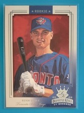 2003 Donruss Diamond Kings Rookie #156 Kevin Cash Toronto Blue Jays Baseball 