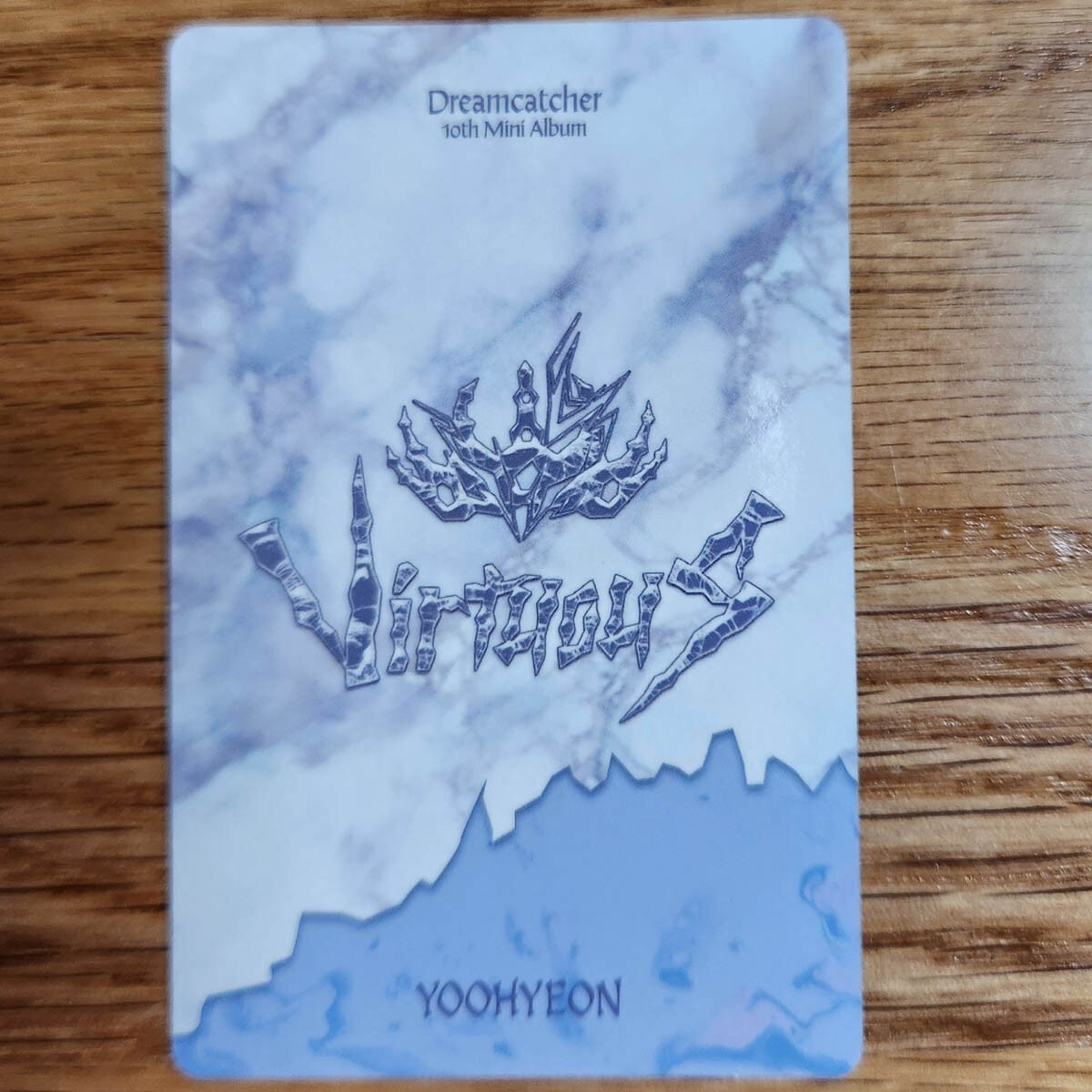Yoohyeon Official Photocard Dreamcatcher 10th Mini Album Virtuous