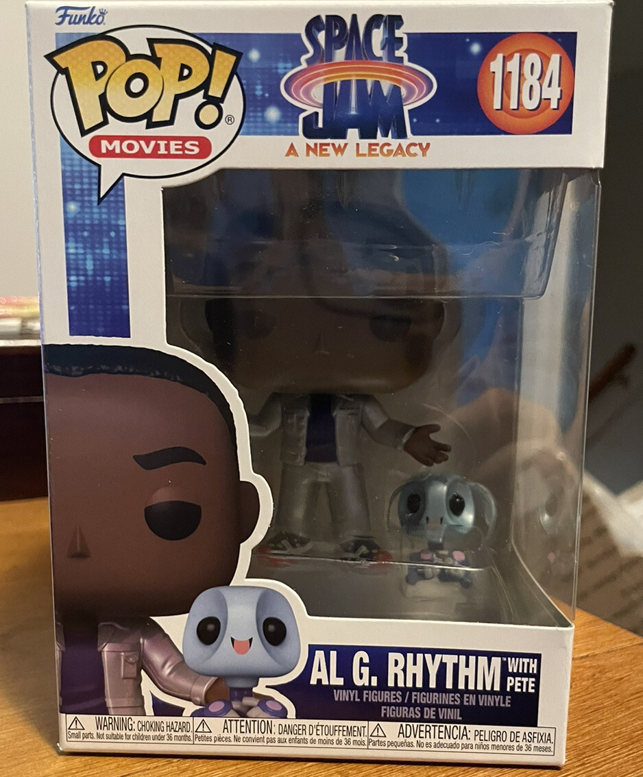 Funko Pop Space Jam Al G. Rhythm With Pete New In Box