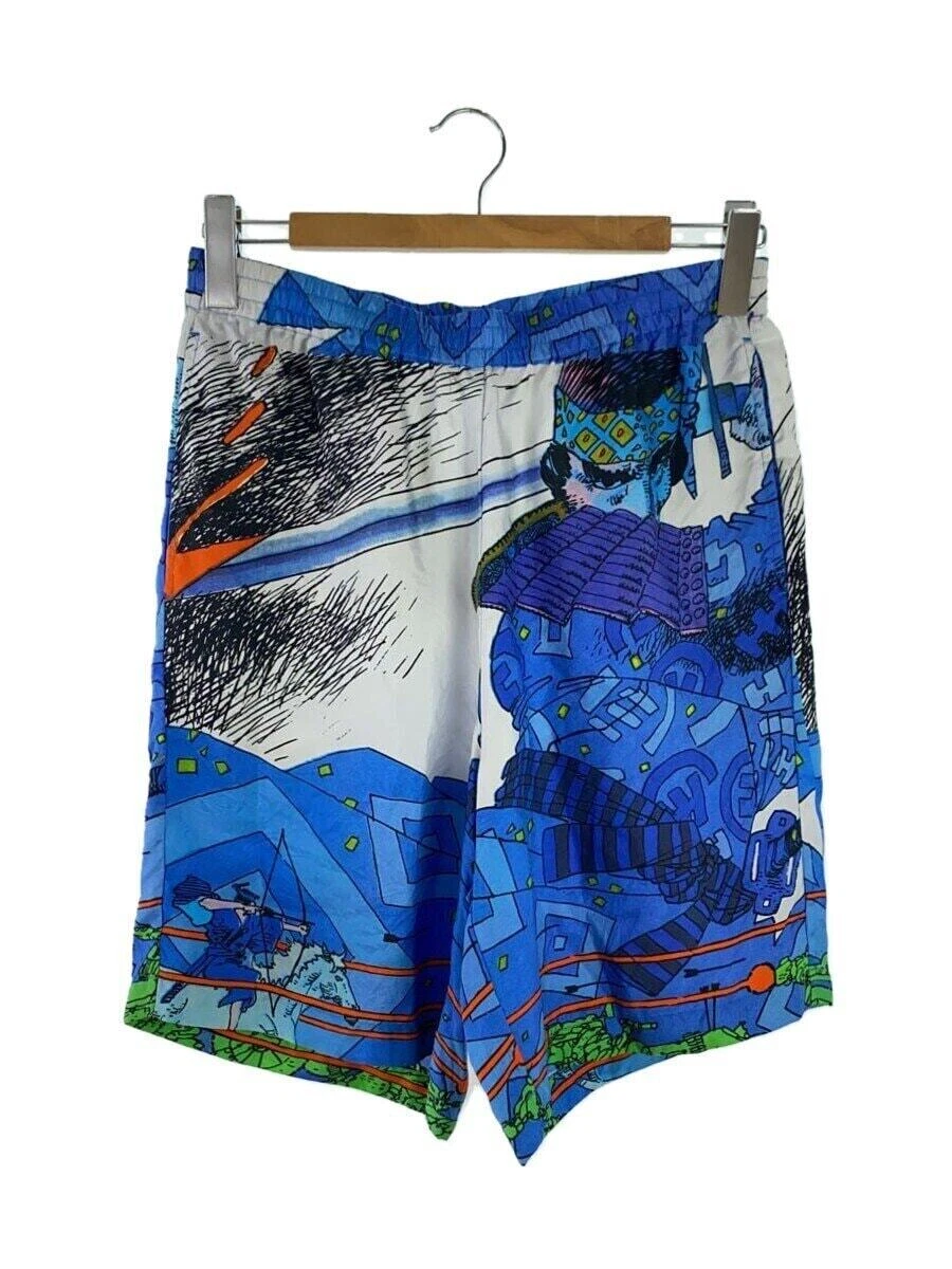 Pantalon court Supreme bleu soie S occasion
