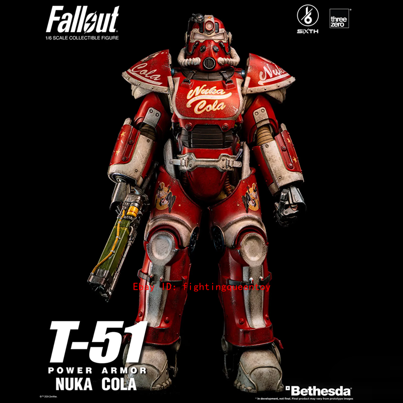 その他 Fallout Nuka Cola T-51 Power Armor 1/6 THREEZERO FALLOUT T-51 Power Armor Nuka Cola 1/6 Action Figure