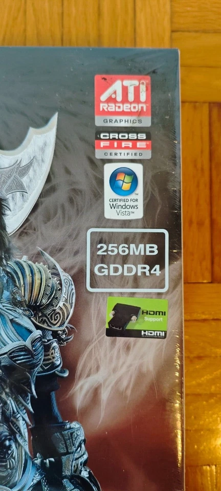 RARE ATI RADEON 2600XT 2600 XT  RETRO GRAPHIC VIDEO CARD NOS IN FOIL - Image 2 of 4