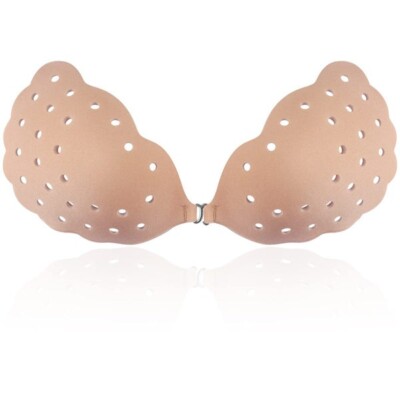 Sticky Bra Strapless Backless Bras for Women Adhesive Invisible Push Up C CUP