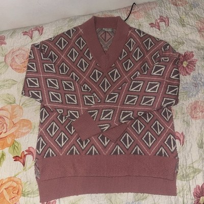 100% AUTHENTIC CHRISTIAN DIOR HOMME WOOL JERSEY TOP (SIZE LARGE)