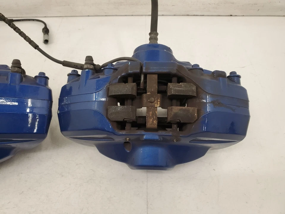 ✅ 14-20 OEM BMW F22 F23 M235i M240i Front Rear Brake Calipers Brembo SET Blue - Image 4 of 4