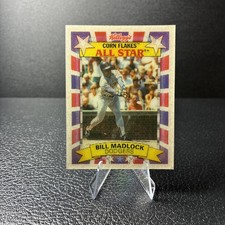 1992 Sportflics Kellogg's Corn Flakes All Stars - Bill Madlock #7