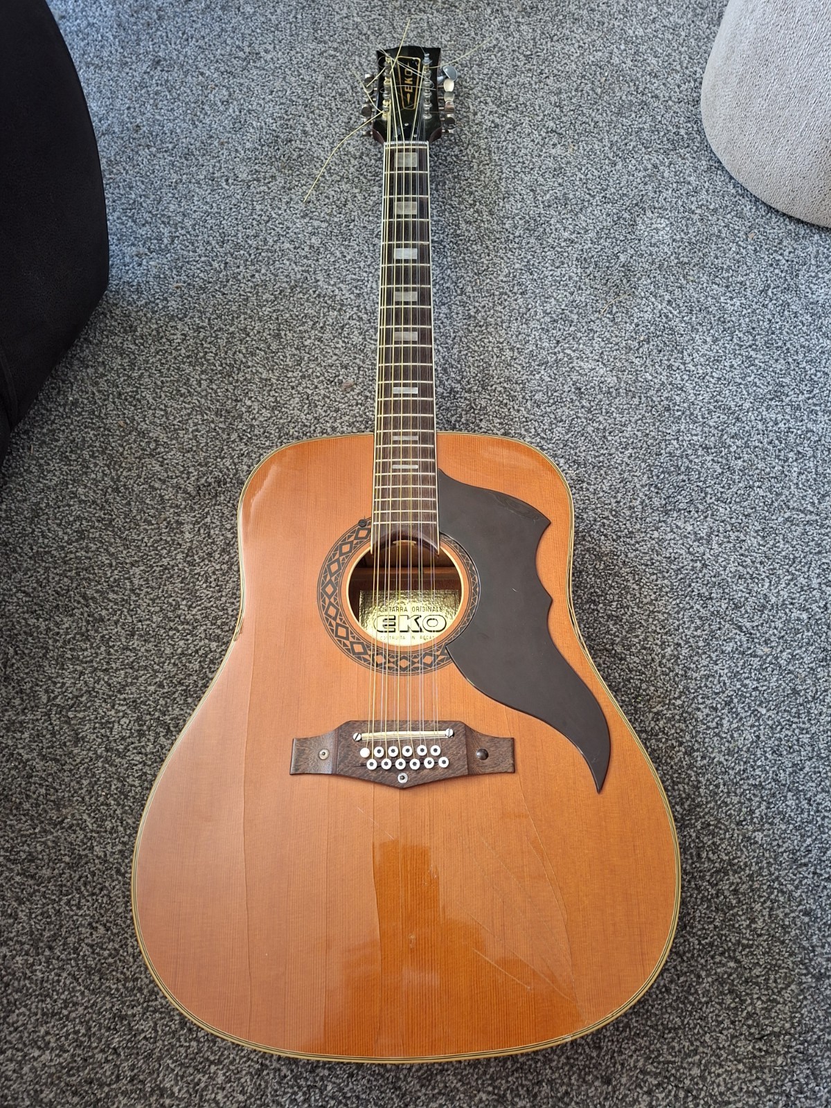 Eko Ranger 12 String Guitar , Made In Italy 1970