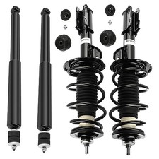 Complete Struts Spring Assembly Front and Rear Struts Shock Coil Spring Fit