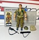 GI Joe Footloose v1 1985 *100% COMPLETE w/File Card, Excellent!* Vintage ARAH