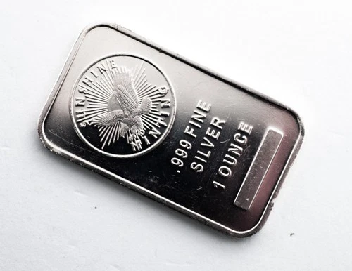 Sunshine Minting 1 oz Silver Round .999 Fine Silver Eagle Design Bullion