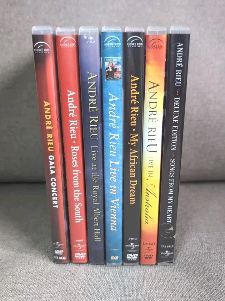 Andre Rieu DVD + CD 7 Lot Bundle All Inserts & Discs Australia Africa Vienna - Image 2 of 4