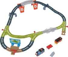 Thomas & Friends Toy Train Set Talking Thomas & Brake Car Bruno Track Playset