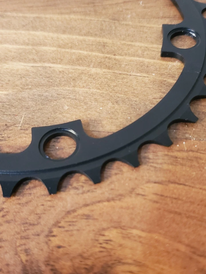 Plato negro SRAM Force/Rival/Apex 34T 110 mm, uso con 34T, 11.6215.197.020 Foto 4 de 4