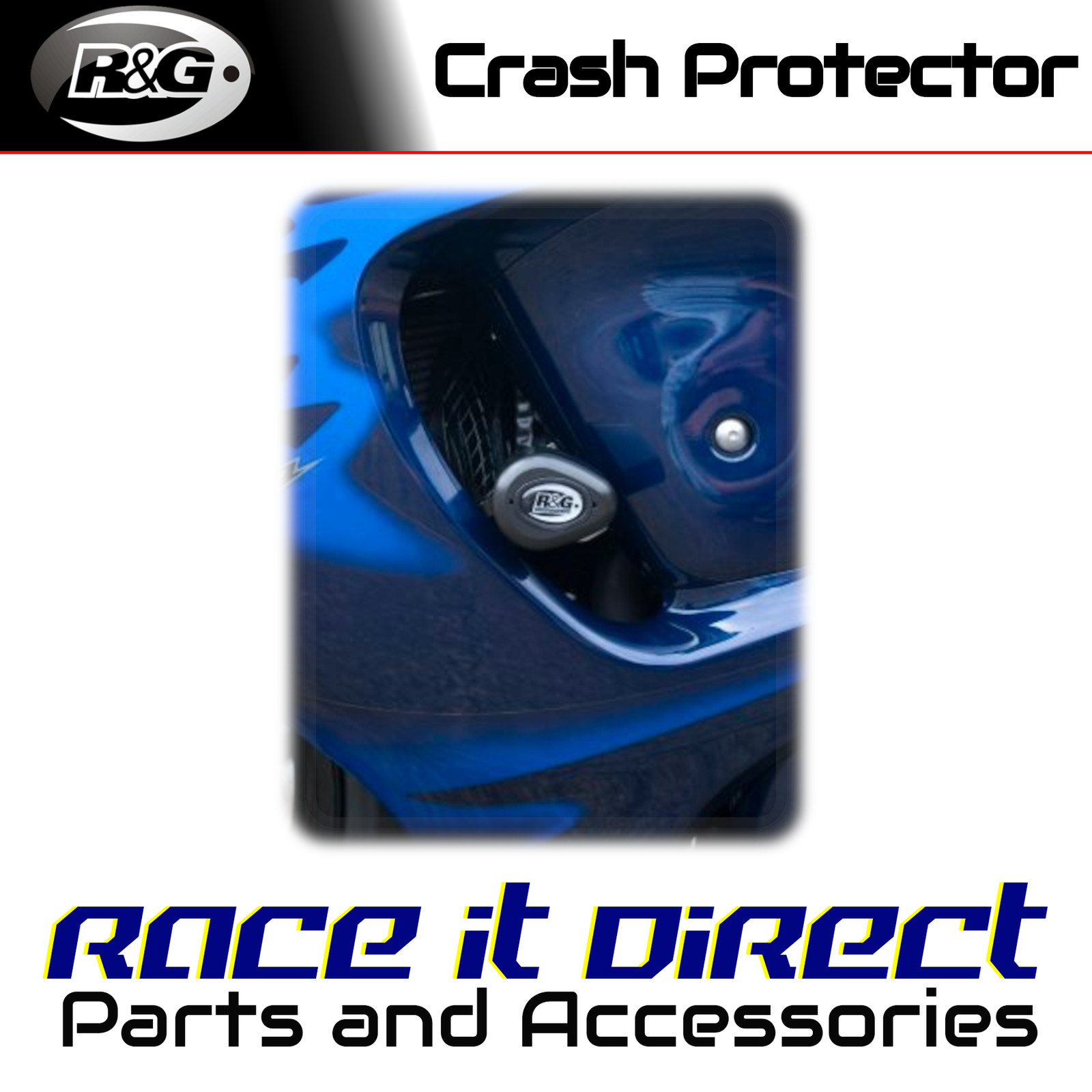CP0298BL Crash Protectors Aero Style R&G