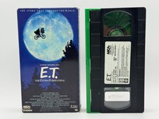 E.T. the Extra-Terrestrial VHS 1988 MCA w/ Green Gate - Spielberg Cult Classic