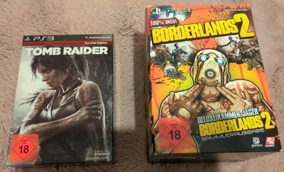 PS3 Spielesammlung Limited Editions (Borderlands 2, Tomb Raider Reboot) 