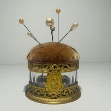US Friendly -m- French antique Palais Royal - Pin box, Napoleon, Louis XVI