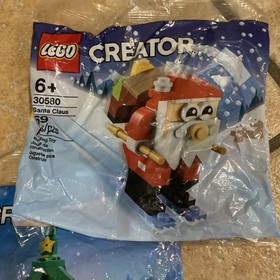 Lego Creator Christmas Tree  # 30286 / # 30580 SANTA Claus  - Sealed - You Get 2