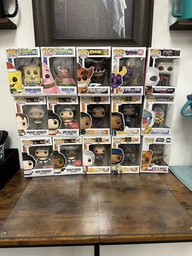 Funko pop you pick spongebob star wars crash bandicoot spyro walking dead Office