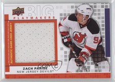 2009-10 Upper Deck Big Playmakers Jersey 52/75 Zach Parise #BP-ZP 0c3