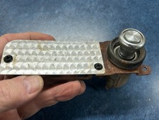 1975-1981 Firebird Trans Am Dash Gauge Bezel Spun Aluminum Cig Lighter Bkt