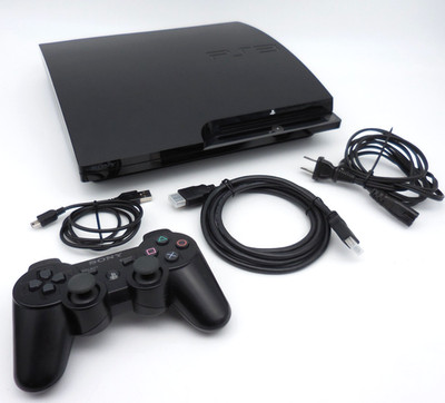 PlayStation 3 160GB Slim Console CECH-2501A w Controller Power & HDMI PS3 WORKS!