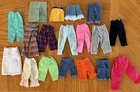 Vintage Lot of 18 Barbie Doll Pedal Pushers Shorts Retro Most Handmade Nice!