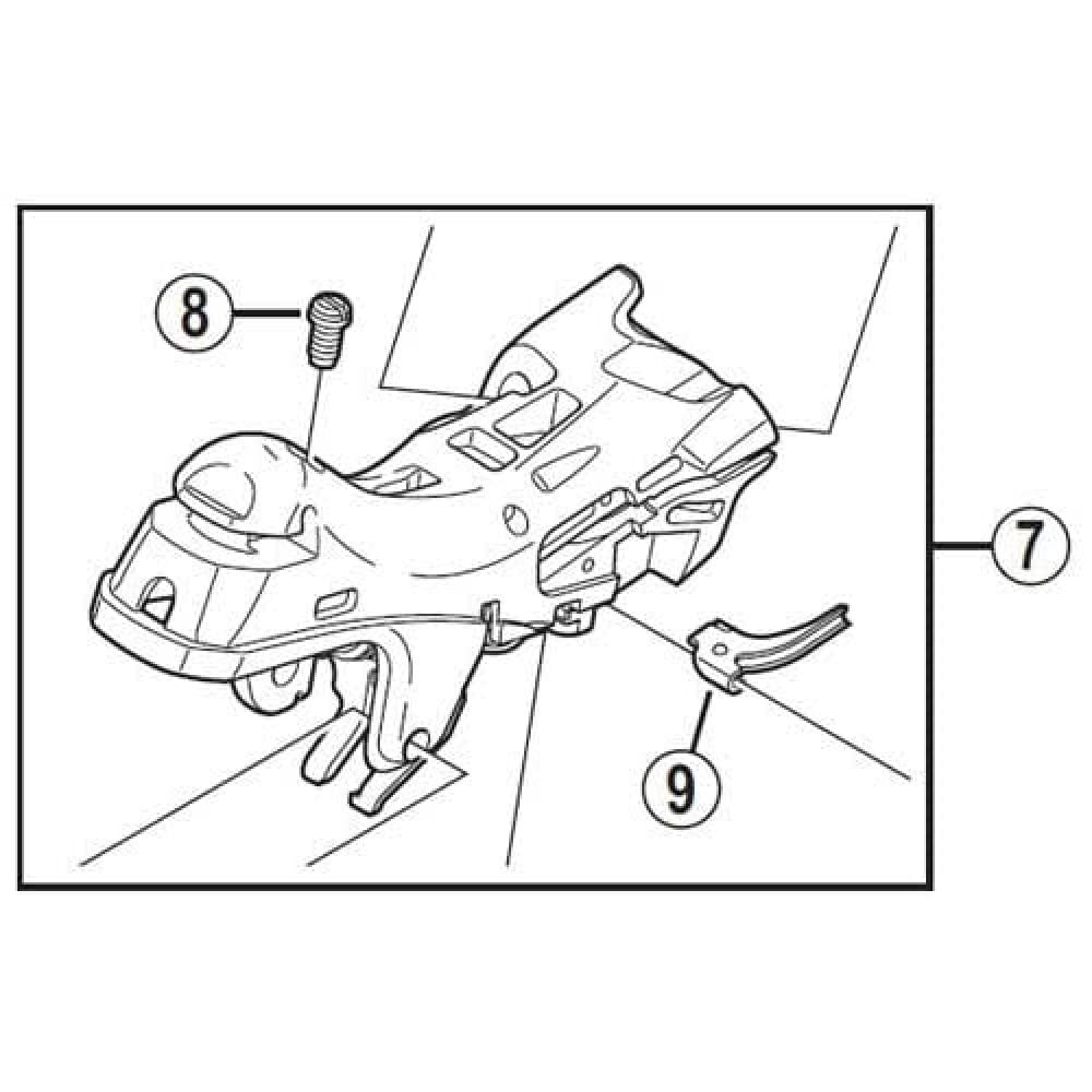 Shimano ST-6800 left hand bracket