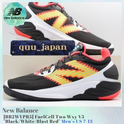 New Balance FuelCell Two Wxy V5  Black White Blast Red BB2WYPR5 Men's US7-13 New