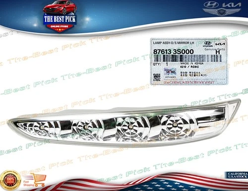 ⭐GENUINE⭐ Outside Mirror Signal Lamp LEFT For Sonata HYBRID 2011-2015 876133S000