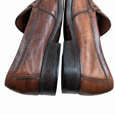 Franco Cuadra Shoes Mens Size 27.5 Brown Leather Loafers Slip On Shoes‎ Franco Cuadra Shoes Mens Size 27.5 Brown Leather Loafers  main image 3