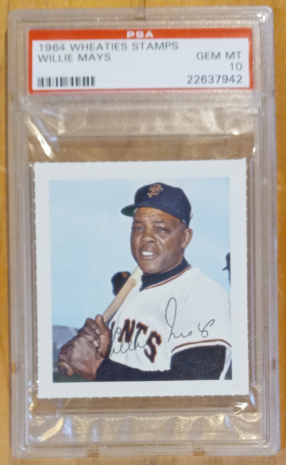 Estampillas de Wheaties 1964 - Willie Mays - PSA GEM MT 10, ¡Diy Hey!