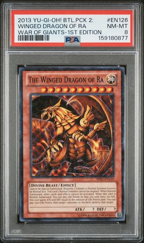 The Winged Dragon of Ra [1st Edition] BP02-EN126 YuGiOh Battle Pack 2: War of the Giants card