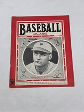 1934 Baseball Magazine Pages - March Cover + Foxx, Hal Schumacher + Dazzy Vance 