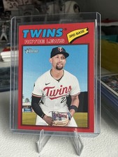 Royce Lewis - 2026 Topps Heritage Red Border Minnesota Twins #85