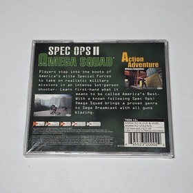 Spec Ops II: Omega Squad (Sega Dreamcast, 2000) Brand New, Factory Sealed 